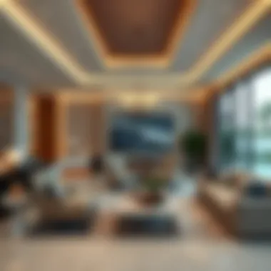 Luxury Interiors at Atwaar Villas Luxurious interiors of Atwaar Villas highlighting sophisticated decor