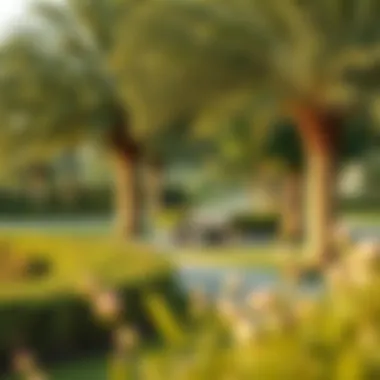 Embracing Nature in Bateen's Parks Lush green parks and recreational spaces in Bateen