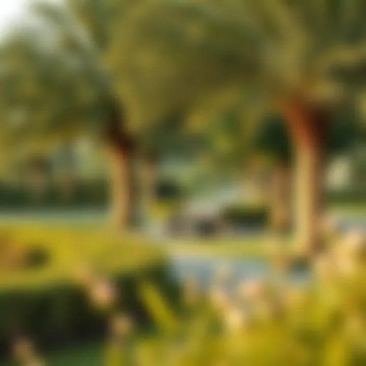 Embracing Nature in Bateen's Parks Lush green parks and recreational spaces in Bateen