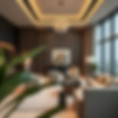 Sophisticated Interiors of Binghatti Azure Luxurious interior featuring modern furnishings and decor within Binghatti Azure
