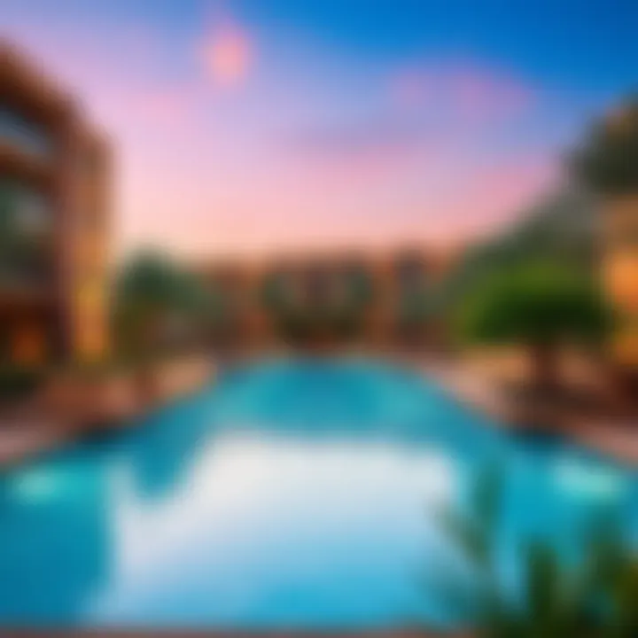Amenity-rich community surrounding Carson Tower