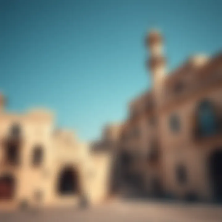 Historical architecture in Deira reflecting the neighborhood's rich past