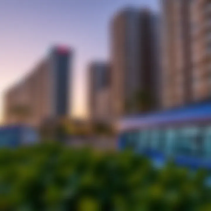 Real Estate Growth Fueled by Dip Metro Station Visual representation of real estate growth near Dip Metro Station