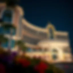 Luxurious hotel exterior showcasing direct ownership opportunity