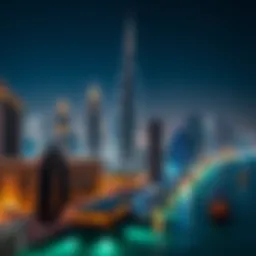 Luxurious skyline of Dubai showcasing high-end properties