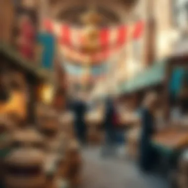A Taste of Tradition in Dubai's Souks Traditional markets showcasing local crafts and spices