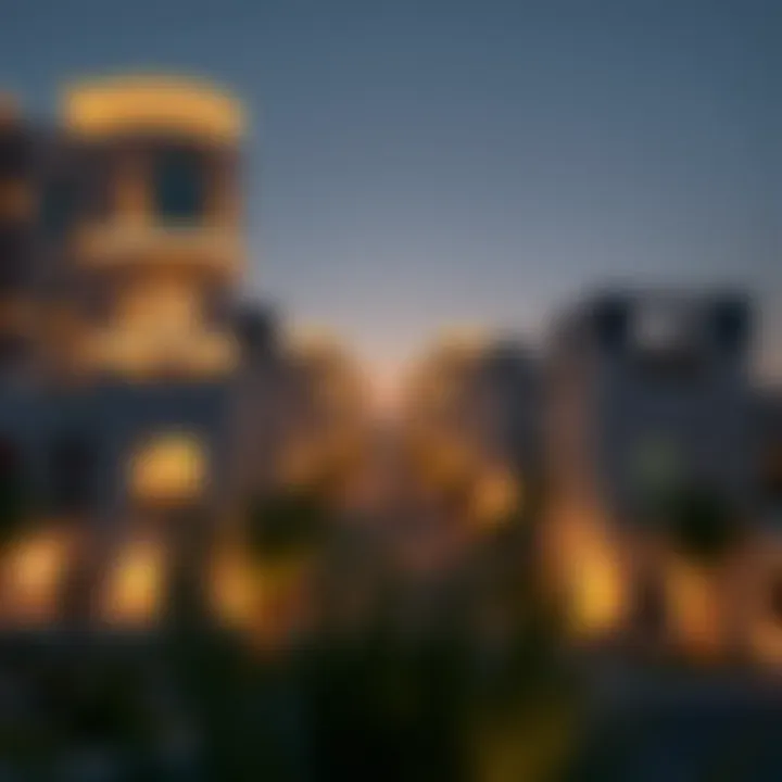 Discovering Dubai's Elite Neighborhoods Exclusive neighborhood in Dubai known for elite rentals