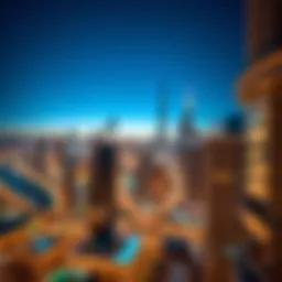 Stunning skyline of Dubai showcasing luxury apartments