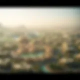 Aerial View of Emaar's Oasis Stunning aerial view of Emaar's Oasis project