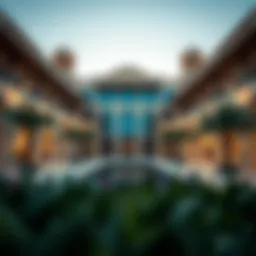 Stunning architectural design of Emarat Bustan