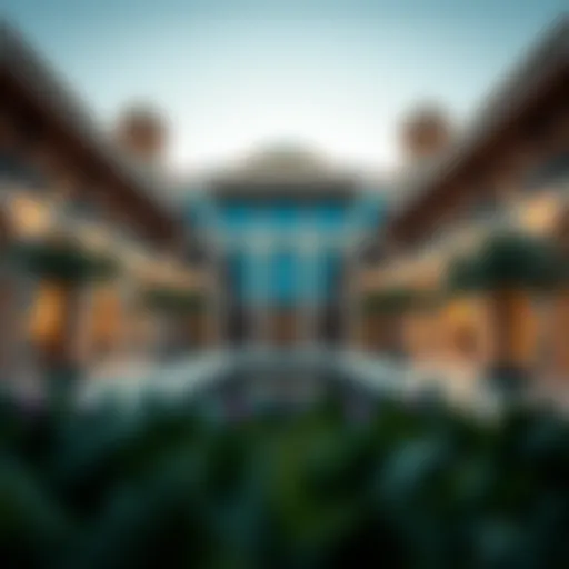 Stunning architectural design of Emarat Bustan