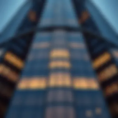 Architectural Details of the Tower Architectural details of the Emirates Financial Tower