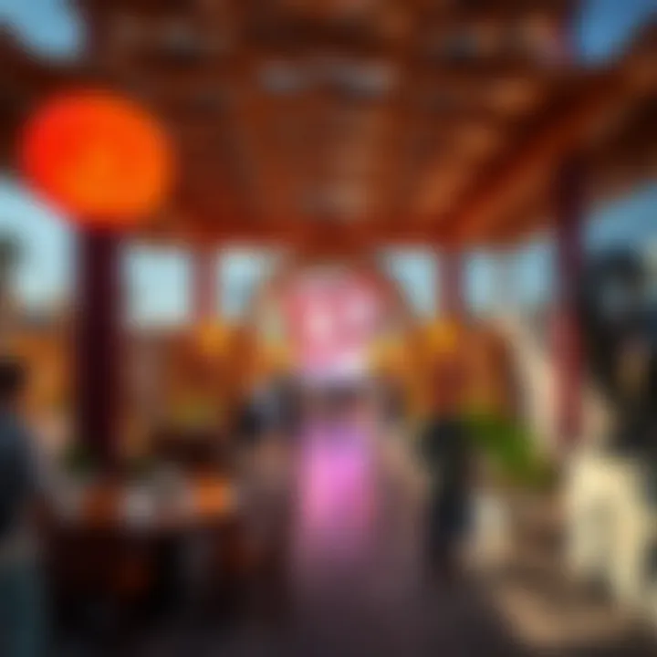 Cultural Integration at Expo Dubai City Cultural pavilion representing diverse international art forms