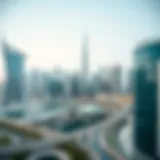 Stunning skyline of Expo Dubai City showcasing modern architecture