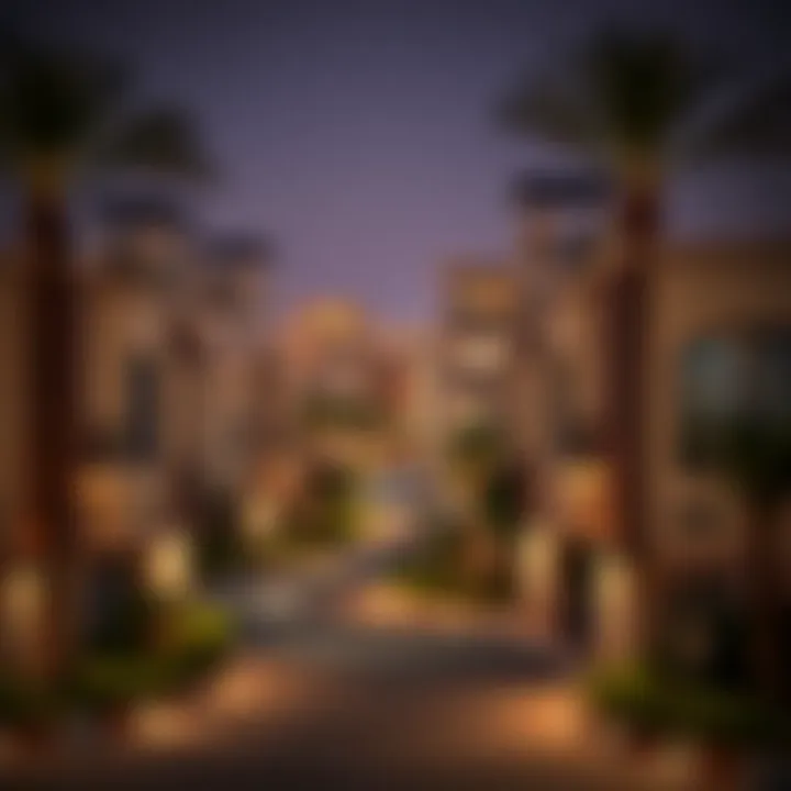 Al Khail Gate Neighborhood Overview View of Al Khail Gate neighborhood