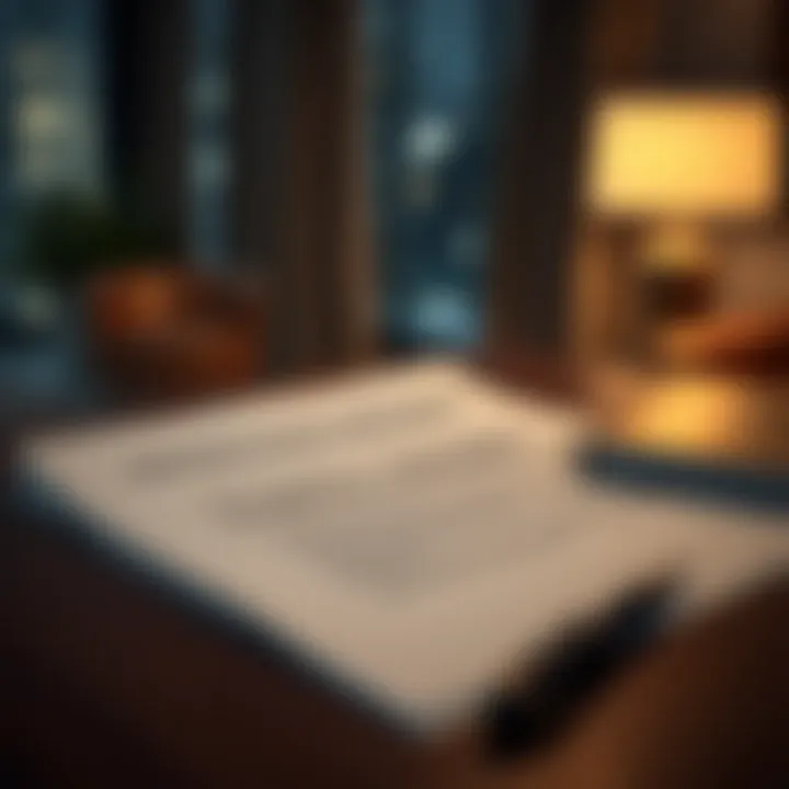 Understanding Rental Agreements A legal document representing the rental agreement for flat sharing in Dubai