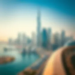 A panoramic view of Dubai's skyline showcasing modern architecture and luxury real estate.