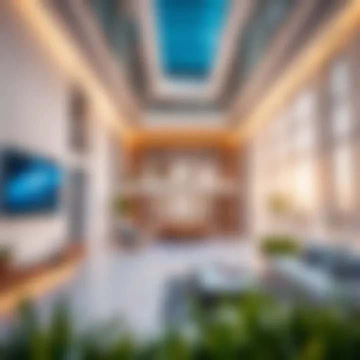 A high-tech smart home representing technological advancements in real estate.