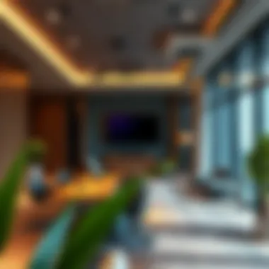 Innovative Office Space Design Contemporary office space showcasing innovative design