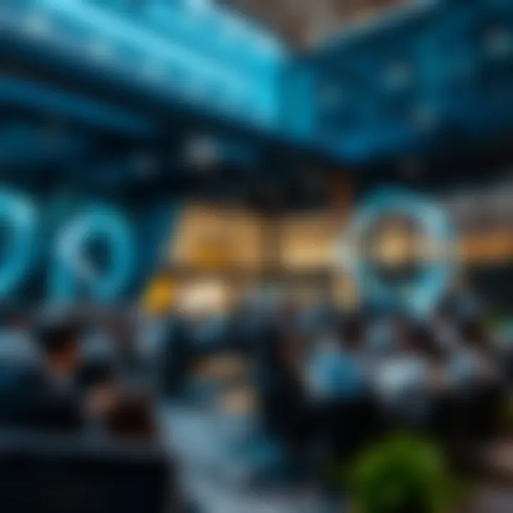Networking event held at IT Plaza highlighting collaboration