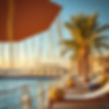 Recreational Vibes at Jumeirah Bay Vibrant beach activities at Jumeirah Bay Beach