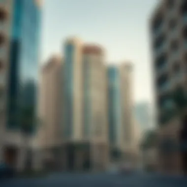 Architectural marvels along Khalidiya Street highlighting diverse styles