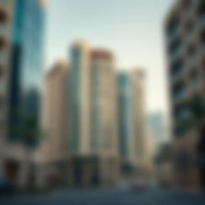 Architectural marvels along Khalidiya Street highlighting diverse styles