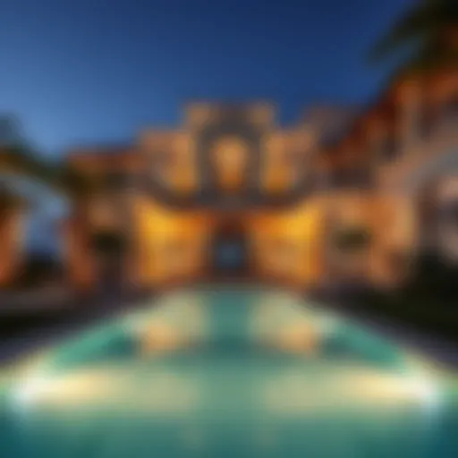 Architectural Elegance of La Villa Medusa Stunning exterior view of La Villa Medusa showcasing its unique architectural design