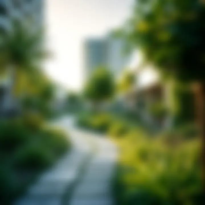 Sustainable Landscaping and Green Initiatives Sustainable landscaping and green initiatives in Masaar Robinia