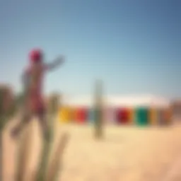 Art installation showcasing the creative spirit of Al Quoz