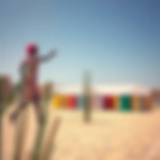 Art Installation in Al Quoz Art installation showcasing the creative spirit of Al Quoz