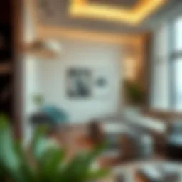 Stylish studio interior highlighting modern design in Al Nahda