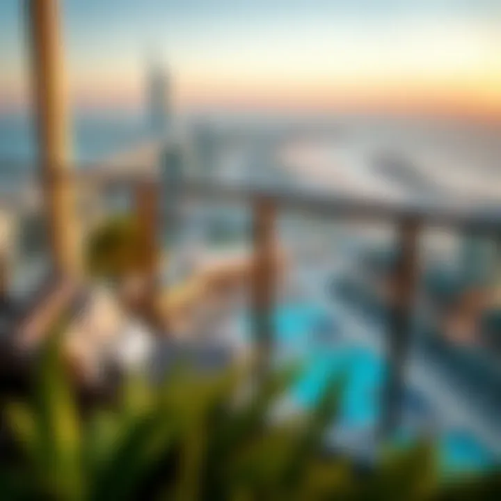 Stunning Views from Mövenpick Residences Panoramic view from a residence within Mövenpick JBR