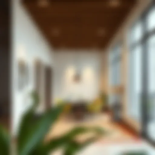 Stylish Interior of Partitioned Space Interior of a well-designed partition space