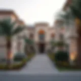 Serene residential neighborhood in Dubai