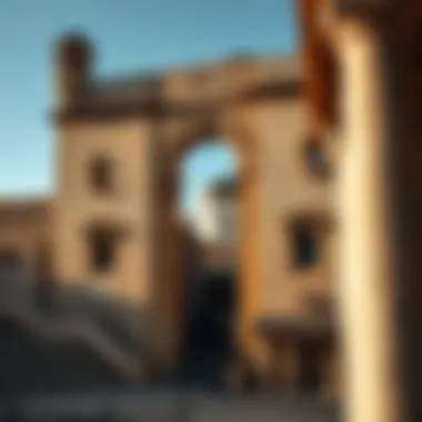 Historical landmarks in قرية ساس النخل reflecting its rich heritage