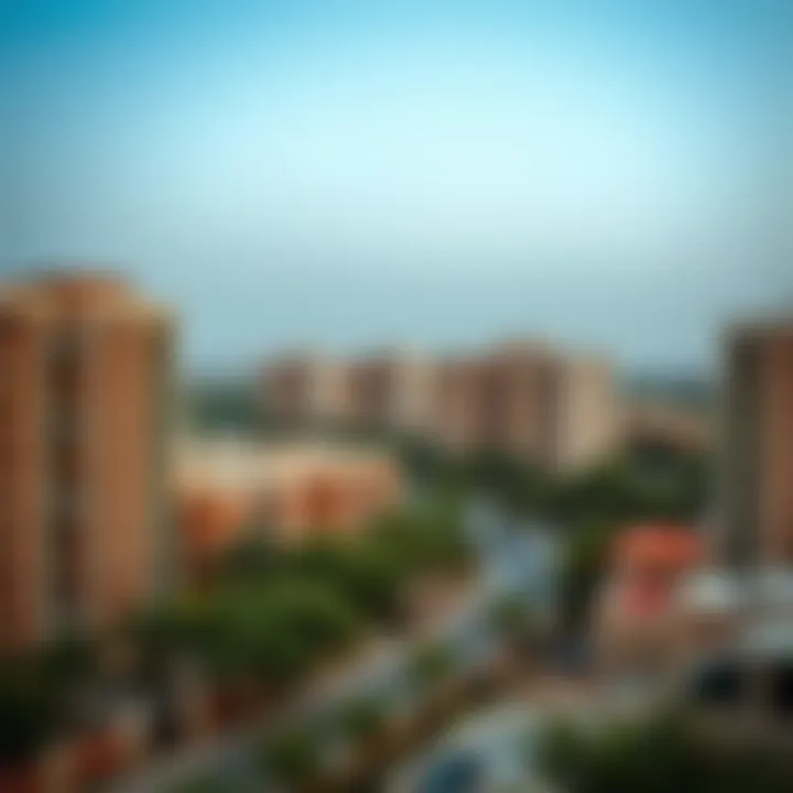 Residential Landscape of Al Nahda, Sharjah Scenic view of Al Nahda showcasing residential buildings