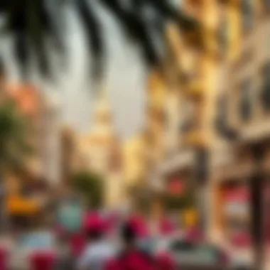 Vibrant Neighborhood of Al Nahda Vibrant neighborhood surroundings