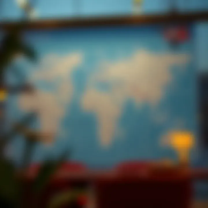 Map of Residency Opportunities for UAE Residents Map highlighting countries open for UAE residents