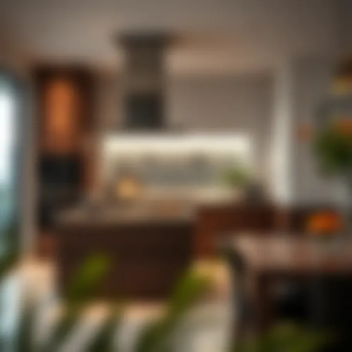 Contemporary Kitchen in Jebel Ali Stylish kitchen equipped with contemporary amenities in Jebel Ali