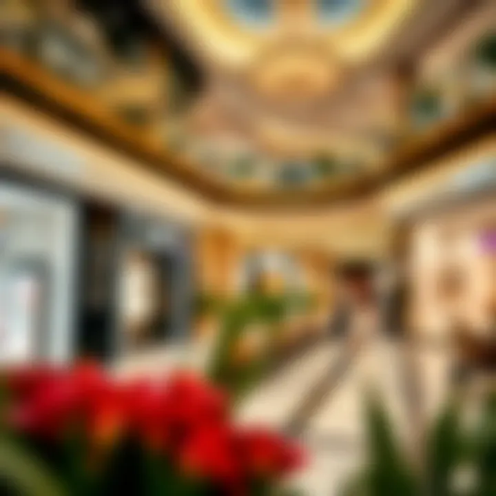 Luxury Shopping Experience at Royal Rest Oasis Mall Luxurious shopping experience with high-end brands