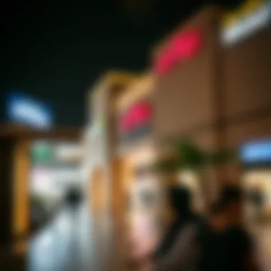 Local amenities and shopping centers in Saih Shuaib