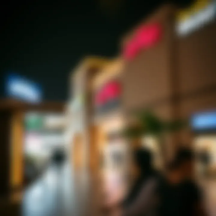 Local amenities and shopping centers in Saih Shuaib