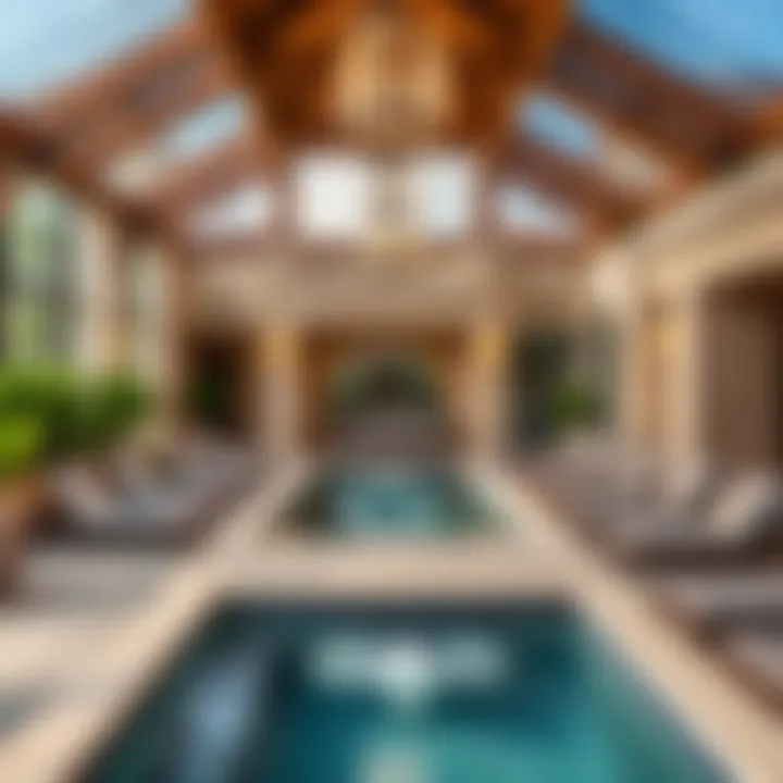 Luxurious amenities within Sandoval Park Residence