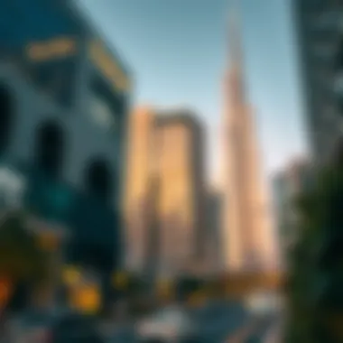 Downtown Dubai: Architectural Marvels and Investment Potential Modern architecture of Downtown Dubai with Burj Khalifa