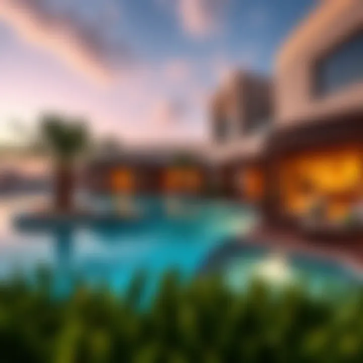 Luxurious amenities and facilities available at Splash Island