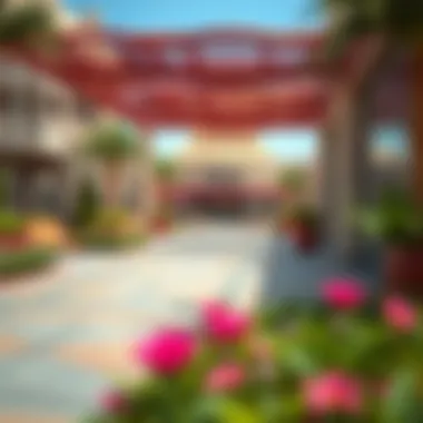 Nearby amenities and attractions surrounding the Aya Universe