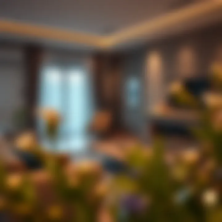 A cozy home interior showcasing property ownership
