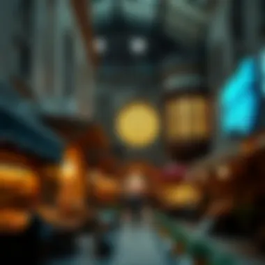 Picturesque Architecture of Dubai Spice Souk A picturesque view of the souk's architecture and ambiance