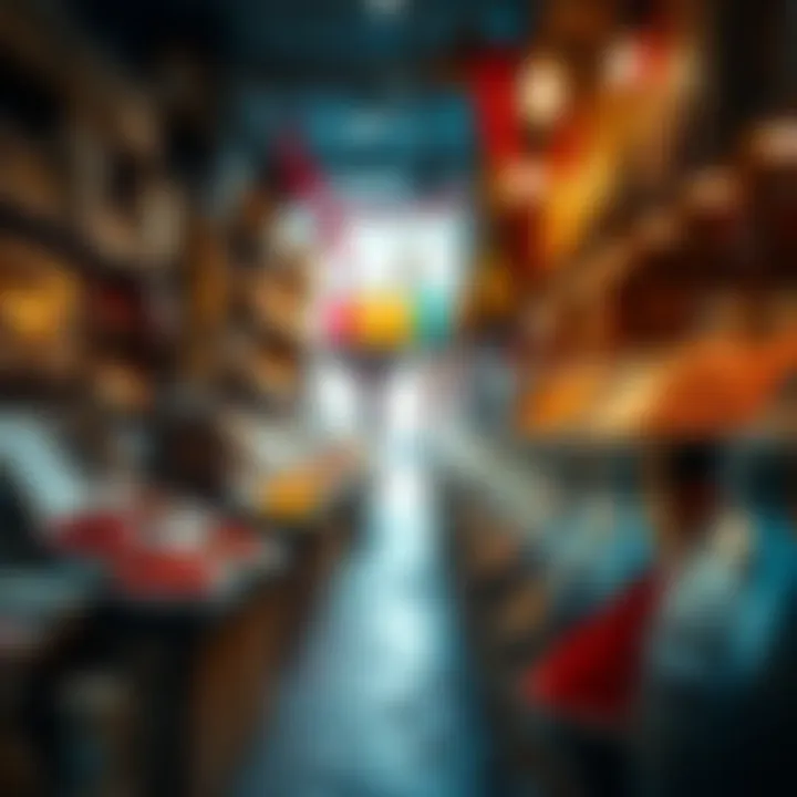 Vibrant Spice Display at Dubai Spice Souk A vibrant display of spices in colorful containers